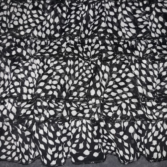 $10-New w/tag Lapis ruffle flowy skirt - Picture 2 of 4